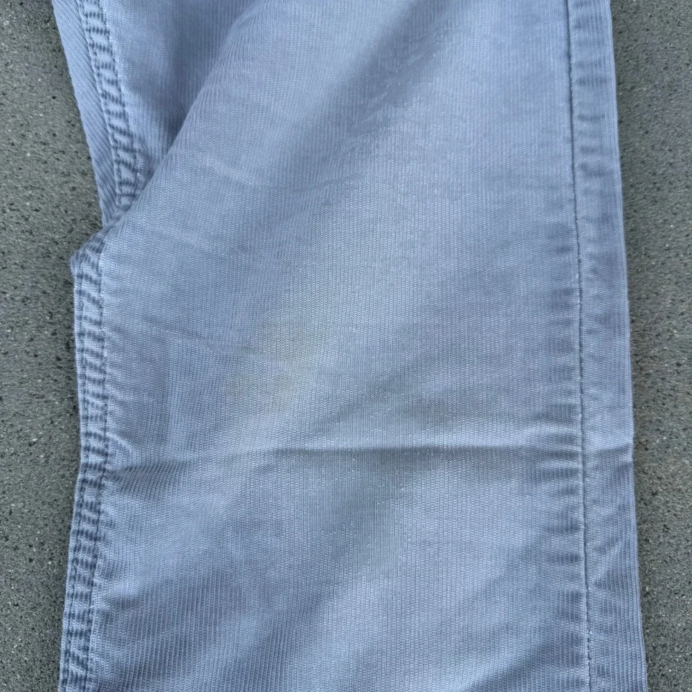 Levi's 514 Corduroy Pants Light Gray‎ Men's 32x32 Straight Fit Casual